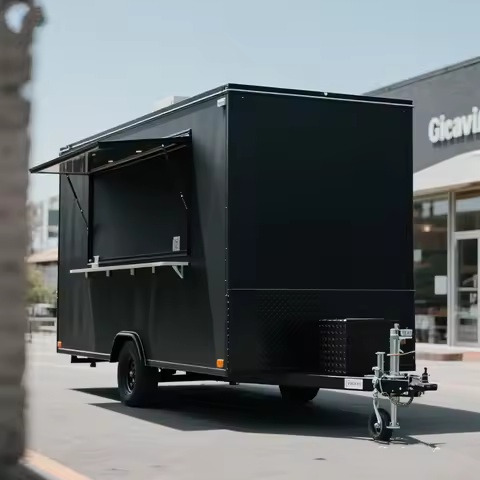 Food Truck Pequenos Comida Small Size Mini Food Truck Normal Small Food Truck Small Crepe Food Truck