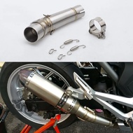 Slip On Exhaust Motorcycle Muffler Exhaust Middle Link Pipe For HONDA NC700 NC750 NC750X NC 700 NC70