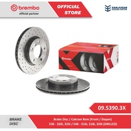 BREMBO BRAKE DISC BMW E36-320I323/E46-316I318I320I (F) - 09.5390.3X - SWARSA STORE