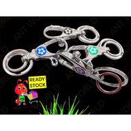 ANT WORLD MART G1019 8cm Key Chain Key Ring Holder Multi-functional Key Chain 钥匙圈/锁匙圈/ Pemegang rant