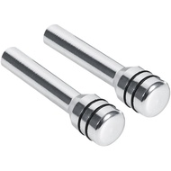 Tbest Tombol Tarik Kunci Pintu, 2Pcs Tombol Kunci Pintu Universal untuk Kereta dan Lori, Aluminium, 