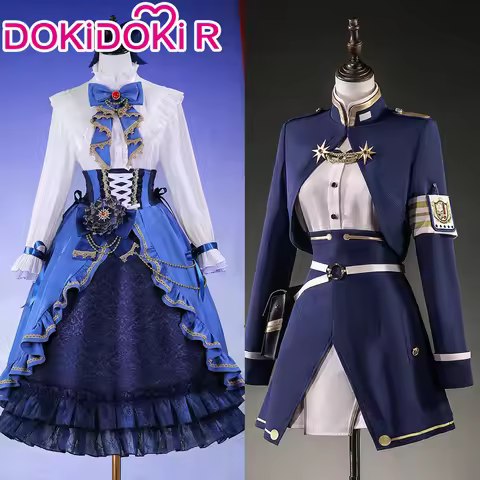 IN STOCK Vladilena Milize Lena Cosplay Costume Anime 86 EIGHTY-SIX【S-3XL】DokiDoki-R Women Blue Dress