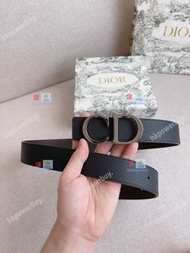 DIOR 迪奧 男裝皮帶CD信 腰帶