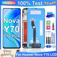 For HUAWEI Nova Y70 / Y70 Plus LCD Display Y70+ Touch Screen Digitizer Assembly Replacement