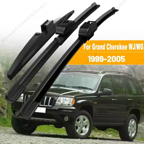 For Jeep Grand Cherokee WJ WG 1999-2005 1set Front & Rear Windshield Wiper Blades Windscreen Wipers 