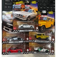 HOT WHEELS PREMIUM BOULEVARD 2025 Porsche 935 ‘91 BMW M5 Land Cruiser FJ43 Alfa Romeo GTV6 3.0 Lanci