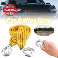 4m Car Tow Rope Off-road Thickened Small Car Tray Strong Car Towing Rope Car Rope Rescue Rope O3n6