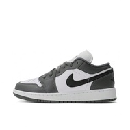 รองเท้าบาสเก็ตบอล Air Jordan 1 Low (GS) สำหรับเด็กผู้ชาย สไตล์หมายเลข 553560-152 ขนาด 2024