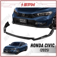 Honda Civic FE Facelift 2025 Modulo Front Skirt Front Lip MDL Bodykit Skirting Lips Gloss Black Pain