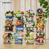 AOPHEKM Mini Shop Blocks, Micro Blocks Building Blocks City Building Blocks,  Mini Micro Block Toys 
