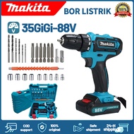 【35GiGi】9980VF Bor Cordless 10mm Bor Listrik Chuck Bor Baterai Makita Original Bor Besi Tembok Beton
