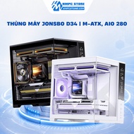 Case - Jonsbo D34 Case | M-ATX, AIO 240, LCD Digital,