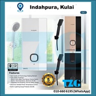 ELMARK (KULAI) DC PUMP WATER HEATER SLIDING BAR / WALL BRACKET BLACK WHITE CHAMPAGNE