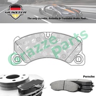 Münster Disc Brake Pad Front for Porsche Cayenne (92A) 4.8 S GTS Turbo 3.0 Hybrid 2010-2013 M48.02 M