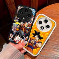 Black and White soft silicone Casing for VIVO Y300 Pro Plus IQOO Z10 Turbo NEO 10 T4 5G Z-107 Dragon