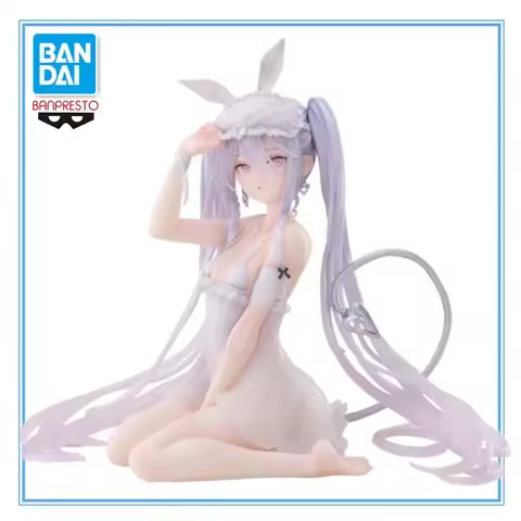 In Stock Original BANDAI BANPRESTO To LOVE Eve Urudo ESPRESTO-Sleepy Bunny PVC 13cm Anime Character 
