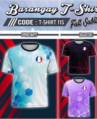 BARANGAY-SK CHAIRMAN-TSHIRT full sublimation for men - high quality fabric - [SPOT COMMODITY]
