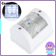 COATA Boat Signal Light, 12V/24V 3W LED Navigation Lamp, Durable 135 Degrees IP66 Signal Light Cruis