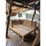 Pangkin 7x5 kaki Kayu Solid