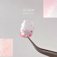 [Chicnest] White Pearl Nail Art Decor Mixed Color Sequin White Rhinestones Kit for 3D Manicure Desig