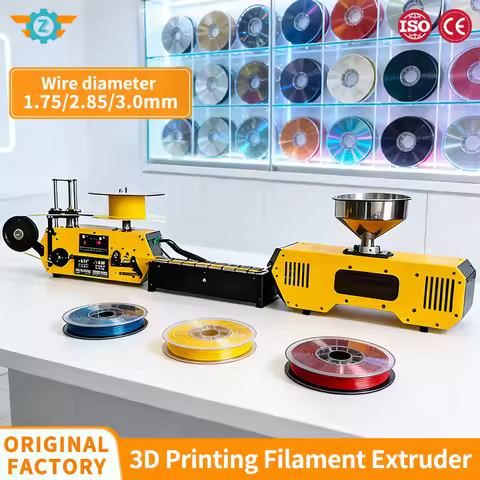 HT400 Desktop Extruder 3D Printing Filament Maker Automatic Wire Diameter 1.75mm 3mm for PLA PETG PA