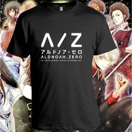 Anime t-shirt manga aldnoah zero A/Z katakana letters digital polyflex screen printing