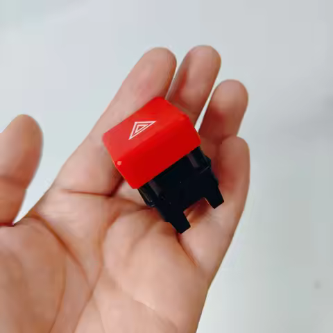 Hazard Warning Switch Suitable for Fiat, Without Battery Interior Parts Switches Hazard Warning Swit