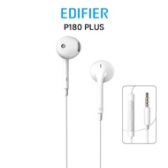Edifier P180 Plus Wired Earphones 3.5mm Earphones AUX Line-In Control Clear Phone Call with Micropho
