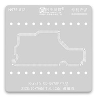 AMAOE IC MOLD N975-012 NOTE10 5G-N975F MAINBOARD SIZE: 70*70 H:0.12MM ORIGINAL