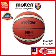 Molten BG3800 Composite Leather Basketball – Size 6 & 7 B6G3800 & B7G3800