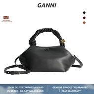 GANNI 2026 New Mini Hexagon Woven Shoulder Bag Women's Fashion Crossbody Purse