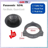Panasonic/National/KDK Table/Wall/Stand Fan Blade Lock/Guard Lock Nut Spin Spinner Knob Cover [Tombol Kunci Bilah] GANTV