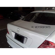 Mercedes Benz w220 S class Wald black bison rear boot trunk ducktail lip spoiler wing bodykit body k