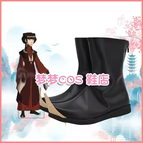 A;3\v,7'd/Avatar The Last Airbender Mai Cosplay Boots Anime Halloween Carnival Shoes Custom Madew;4'