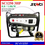 SC-01250 SENCI SC1250 3HP  PETROL ELECTRIC POWER GENERATOR 800watts 0.8 / 1.0KW