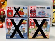 Tomica Shimajiro & Beepy Little Twin Stars Toy Story 胡迪 Crayon Shinchan x Buriburizaemon Car 蠟筆小新