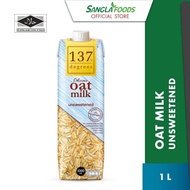 137 degrees Oat Milk Unsweetened (1 x 1L) Halal Certified