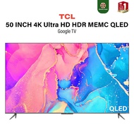 TCL QLED TV 50C635 50 Inch 4K Ultra HD MEMC Google TV Android TV Smart TV Youtube Netflix