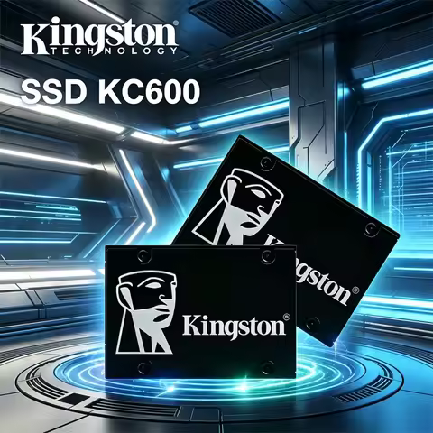 Kingston KC600 SSD 256GB 512GB 1TB 2TB SATA 3 2.5 Inch Internal Solid State Drive HDD Hard Disk HD S