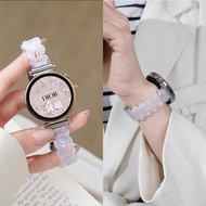 สายนาฬิกาเรซิน 20MM / 22MM สำหรับ Samsung Galaxy Watch 7 FE 6 5Pro 5 4 Galaxy Active 2 / Redmi Watch