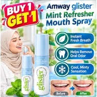 Amway Glister Mint Refresher Mouth Spray 14ml Portable Breath Freshener Oral Spray On The Go Malaysi