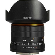 [CYF SONY鏡頭專賣店] 全新ROKINON / SAMYANG 14mm F2.8 IF ED UMC 二代鏡 