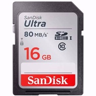 SanDisk SD Card 16G 32G 64G 128G Memory Card High-Speed Mirrorless Camera Canon Nikon SLR Camera