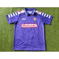 Retro Jersey Fiorentina Home Nintendo 1997/98 Full Size S-5XL Blockecore Vintage Classic