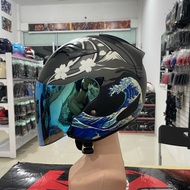 USED KOI FISH ARAI ASTONE COPY HELMET - L
