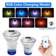 Solar Adjustable Pool Chlorine Dispenser with Colorful Lights Floating Pool Chlorine Dispenser Chlor