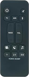 RE6214-1 RE62141 RTRE62141 Replace Soundbar Remote Control Compatible for Polk Audio Sound Bar Speak