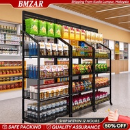 Rak Kedai Runcit Display Rack Snack Rack 5 Tier Store Shelf Supermarket Convenience Store Rak Pamera