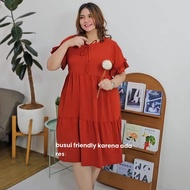 Dress jumbo xxxl ld 130 xxxxl ld 140
