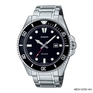 นาฬิกาข้อมือ Casio Standard Men MDV-107D สายแสตนเลส MDV-107D-1A1 MDV-107D-1A3 MDV-107D-1A3 MDV-107D-
